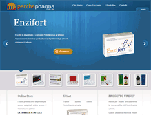 Tablet Screenshot of penthapharma.com